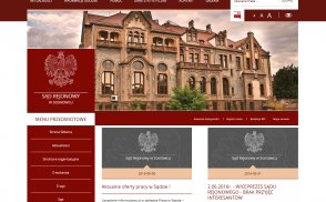 Nowa strona Sądu Rejonowego w Sosnowcu