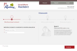 Budżet Obywatelski UM Racibórz - głosowanie on-line