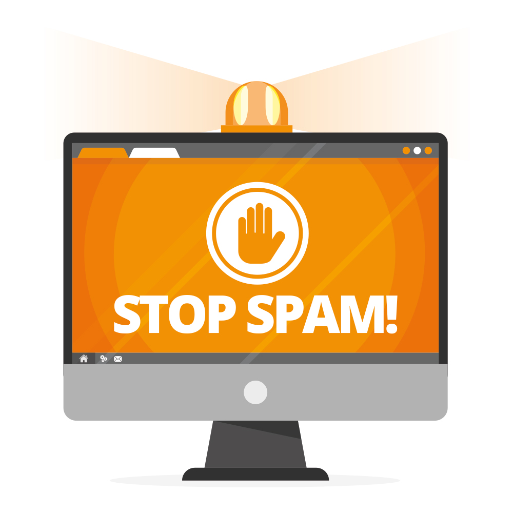 stop spam